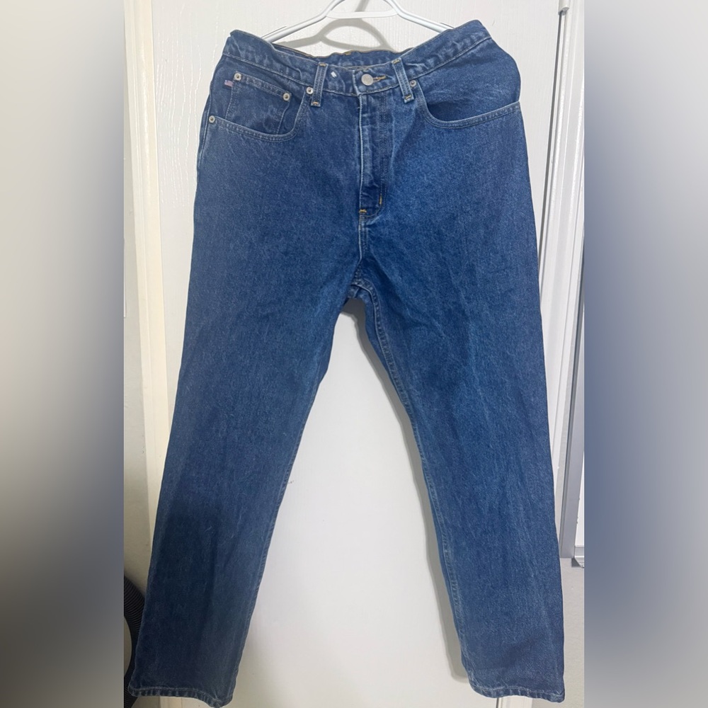 Polo Jeans Company Ralph Lauren Relaxed Jeans Women 10x28 Blue 100% Cotton